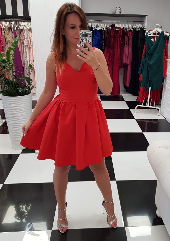 Sukienka Mola Czerwona